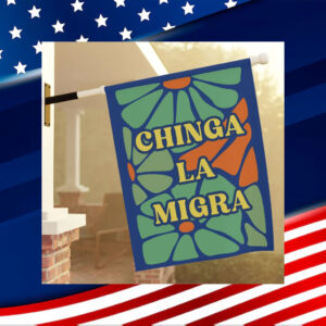 Abolish-ICE-Flag,-Chinga-La-Migra-Flag,-Politicals