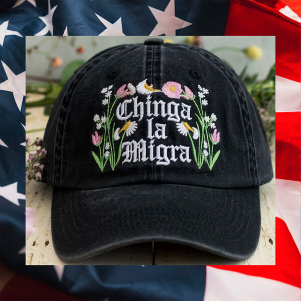 Abolish-ICE-Hat,-Chinga-La-Migra-Hat