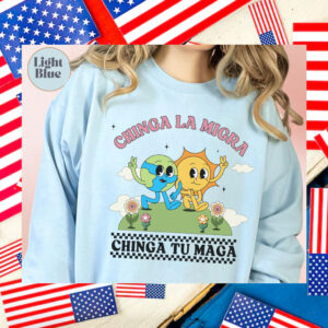Abolish-ICE-Shirt,-Chinga-La-Migra-Groovy-Tee