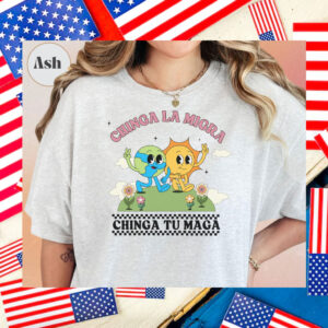 Abolish-ICE-Shirt,-Chinga-La-Migra-Groovy-Tee-america