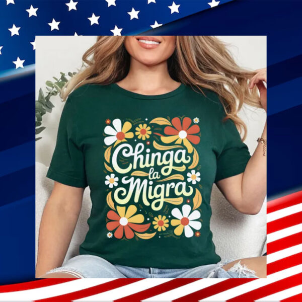 Abolish-ICE-Shirt,-Chinga-La-Migra-Tee