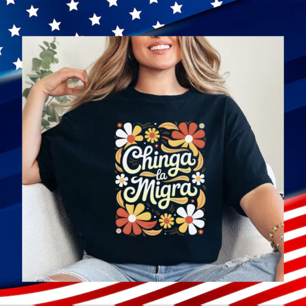 Abolish-ICE-Shirt,-Chinga-La-Migra-Tees