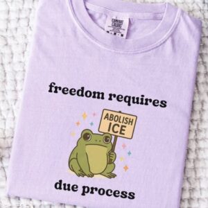 Abolish ICE Shirt, Frog Comfort Colors Shirt usa