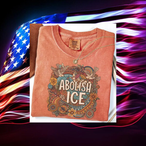 Abolish-ICE-Shirt,-No-Human-Is-Illegal-Human-Rights-Shirt-america