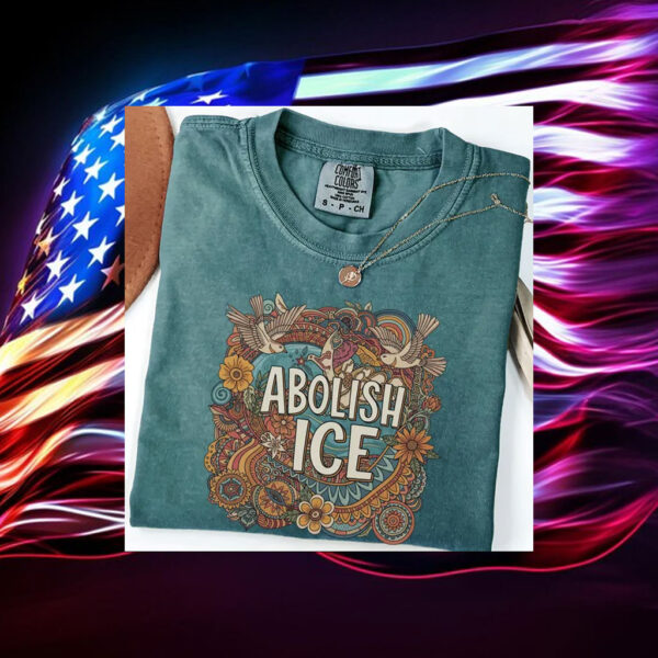 Abolish-ICE-Shirt,-No-Human-Is-Illegal-Human-Rights-Shirt-american