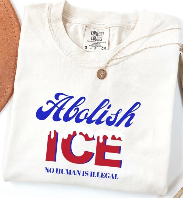 Abolish ICE Shirts, Immigration Human Rights Tee usa