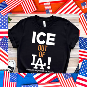 Abolish-ICE-T-Shirt,-Deport-La-Migra-NOT-The-People-Shirts