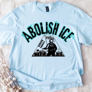 Abolish ICE T-Shirt, Immigrant LA Resist T-Shirt us